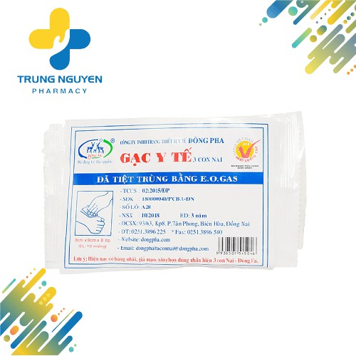 [HCM]Gạc Y Tế 3 Con Nai - Đông Na