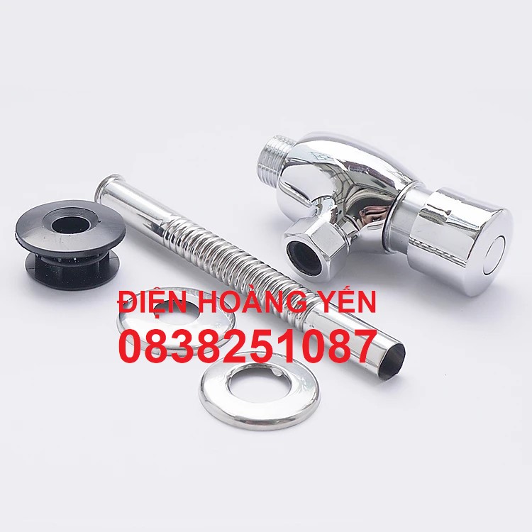 Vòi nhấn xả tiểu nam nút nhấn để xả nước