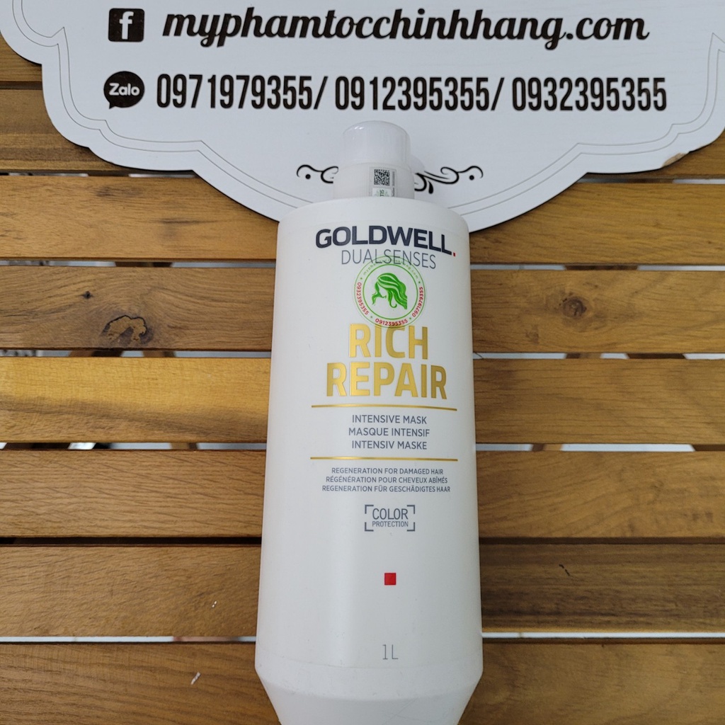 Dầu hấp tóc siêu chữa trị goldwell rich repair 1000ml