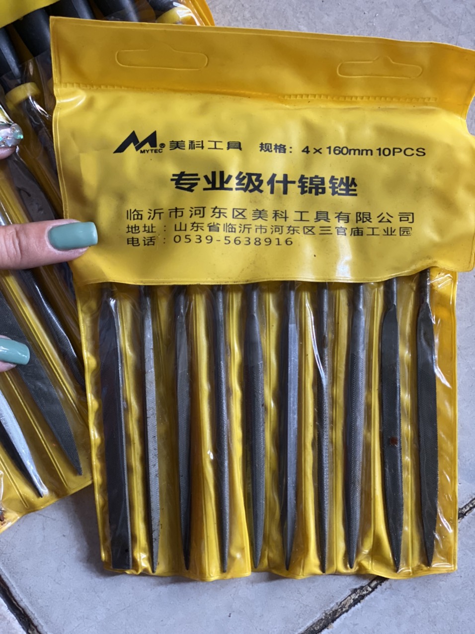 bộ dũa hợp kim 4in 5in