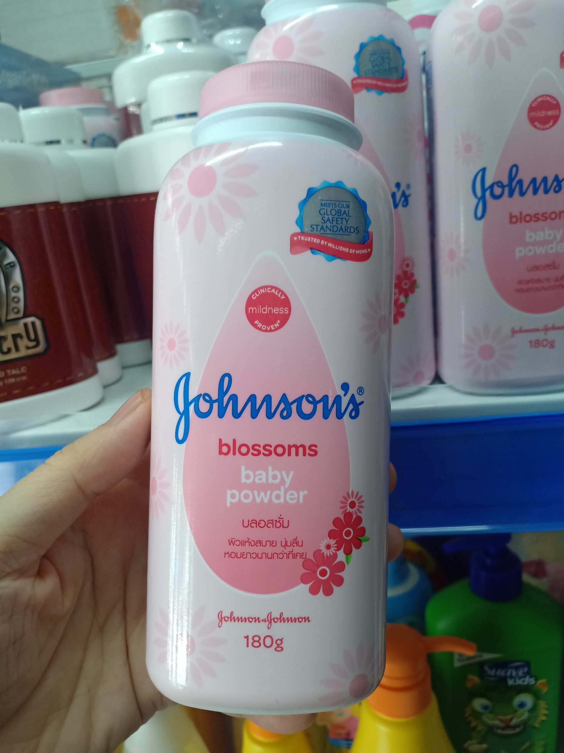 Phấn thơm Johnson Baby - 180g