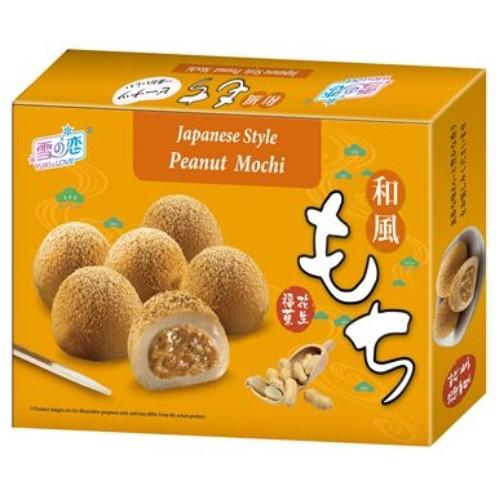Bánh Mochi Yuki & Love vị Đậu phộng hộp 210gr (6 bánh)