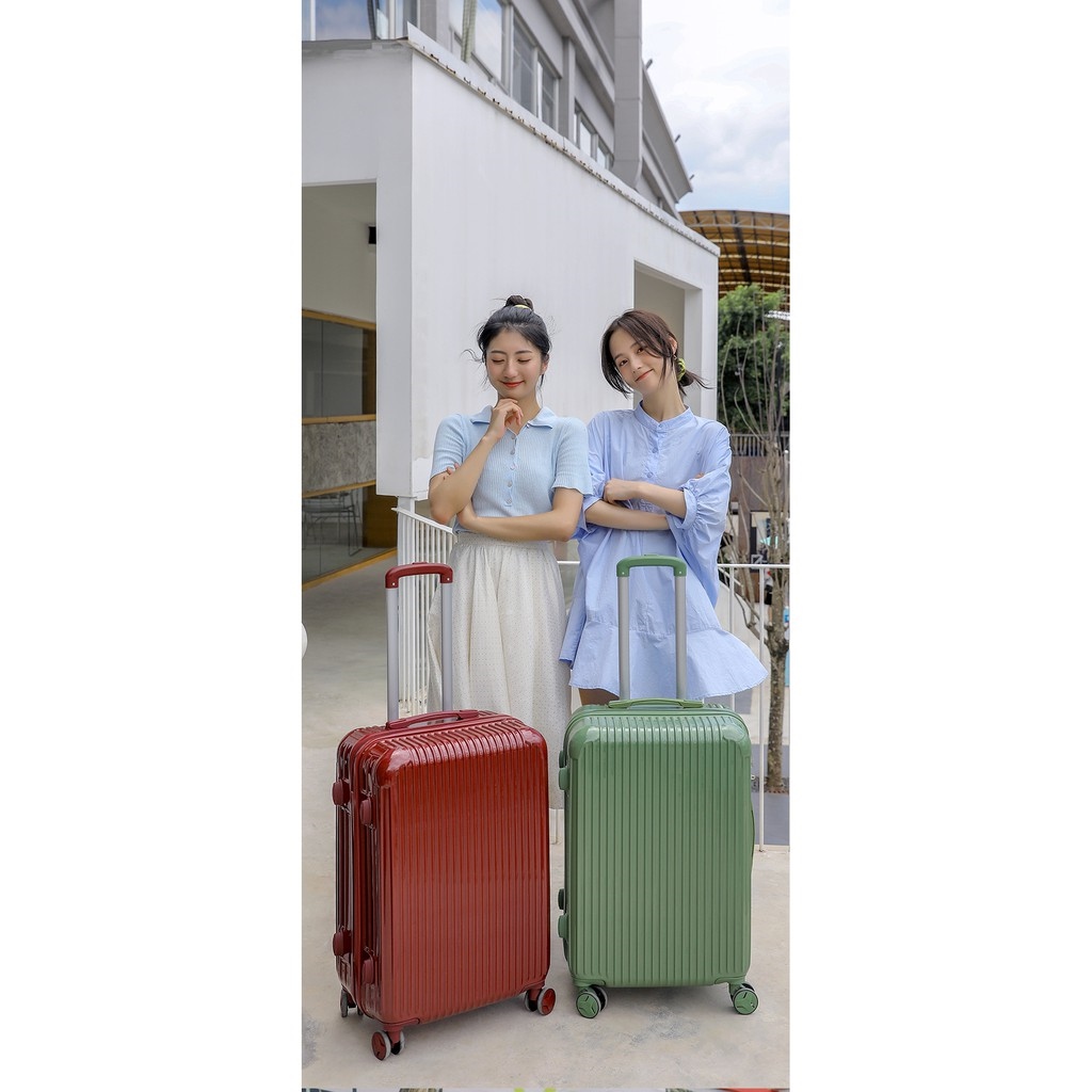 Vali nhựa dẻo STRIPE nhiều màu hottrend