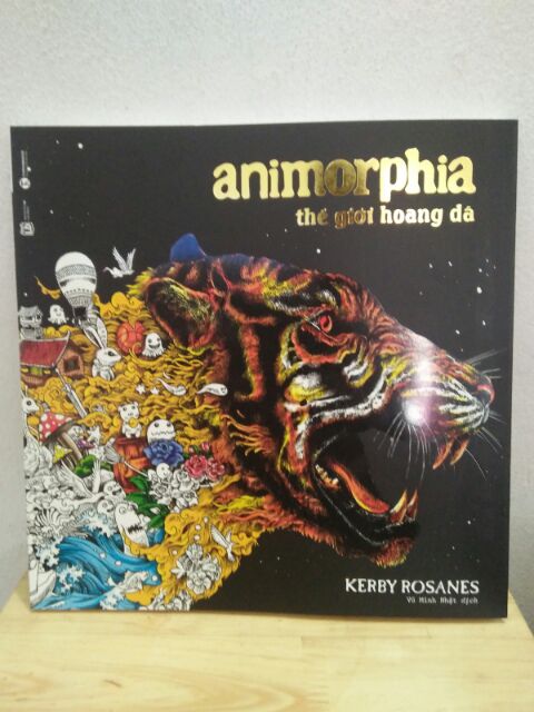 Animorphia - Thế Giới Hoang Dã (Sách Tô Màu Dành Cho Người Lớn)