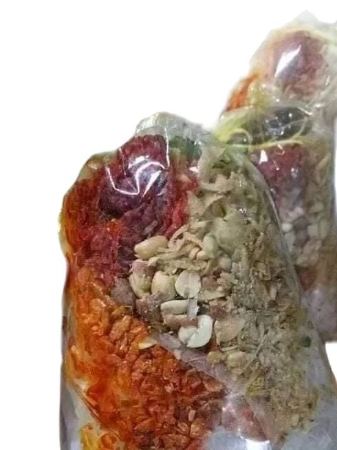 1 bịch bánh tráng sốt bò (khô gà khô bò)