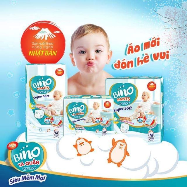 Tã quần Bino size XXL28 28 miếng