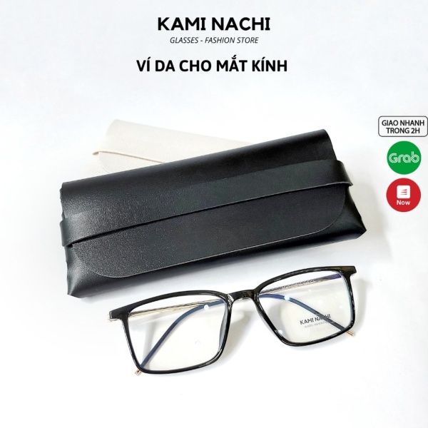 Giá bán Ví da đựng kính mắt Kami Nachi - Túi da đựng kính