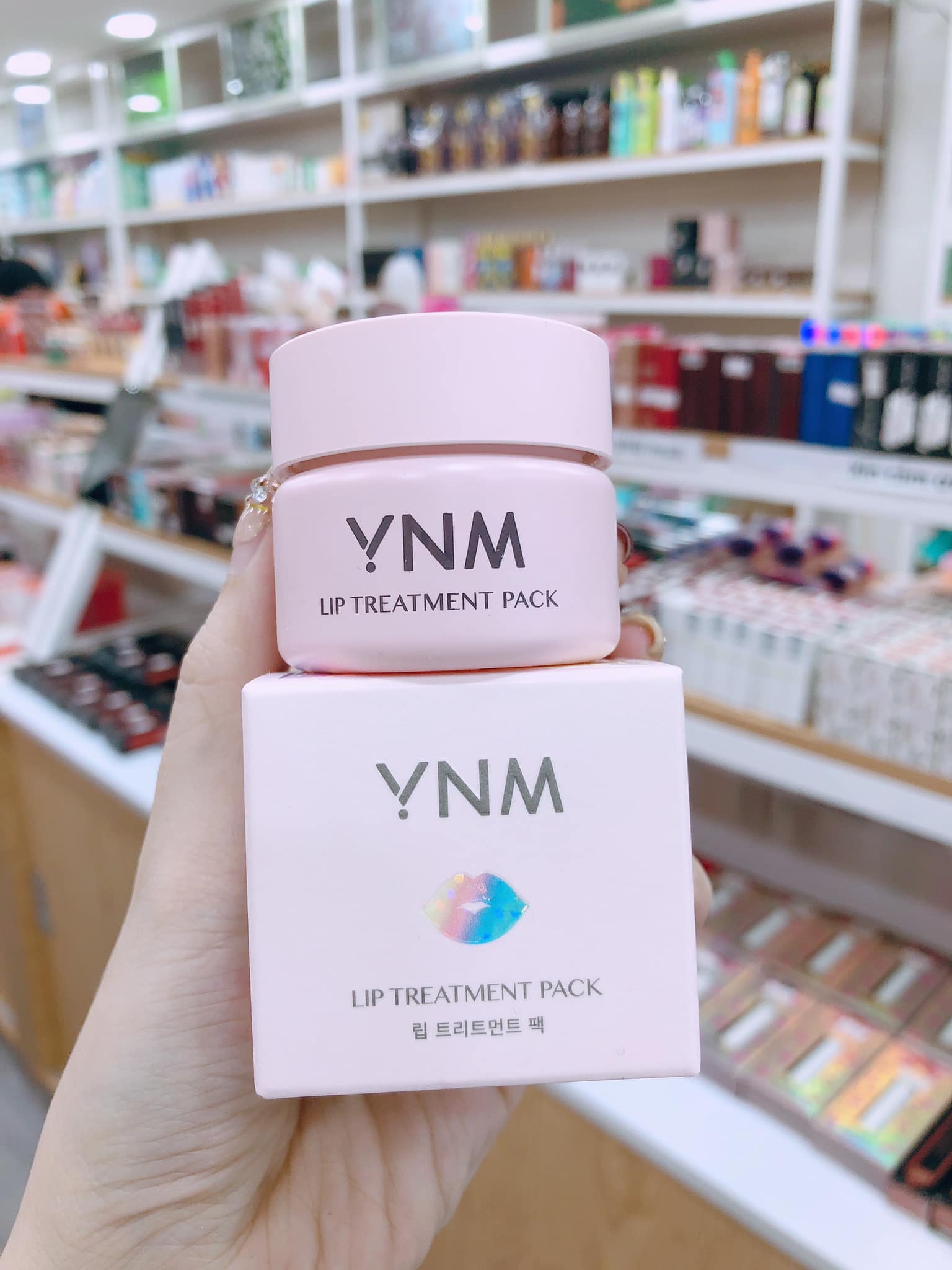 [FULLSIZE] MẶT NẠ Ủ MÔI YNM LIP TREATMENT PACK 15GR