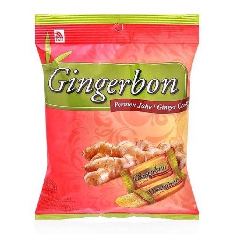 KẸO GỪNG CHANH MẬT ONG DẺO GINGERBON 125G