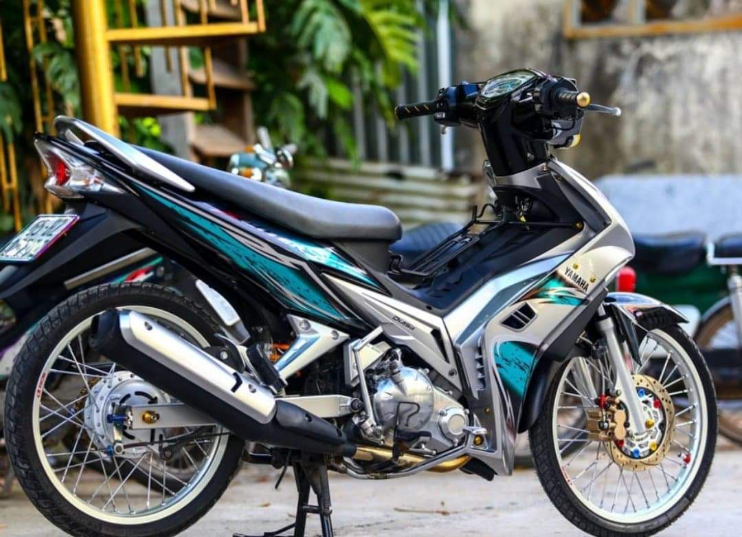 Tem Exciter 2006 bạc xanh ngọc tặng logo