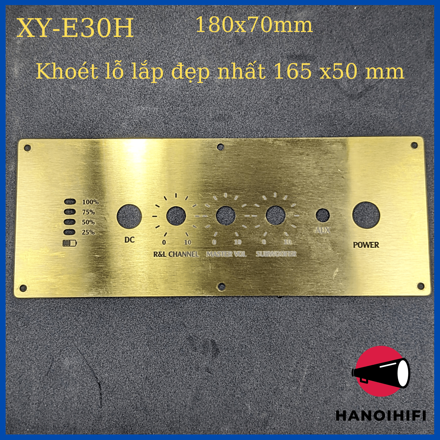 Mạch khuếch đại âm thanh xy - e30h 2.1 30w+ có bluetooth 5.0 từ hà nội hifi