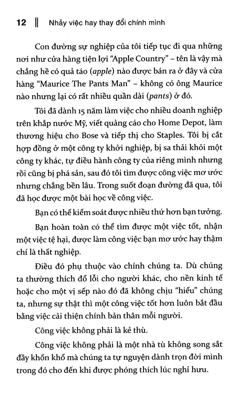 Nhảy việc hay thay đổi chính mình
