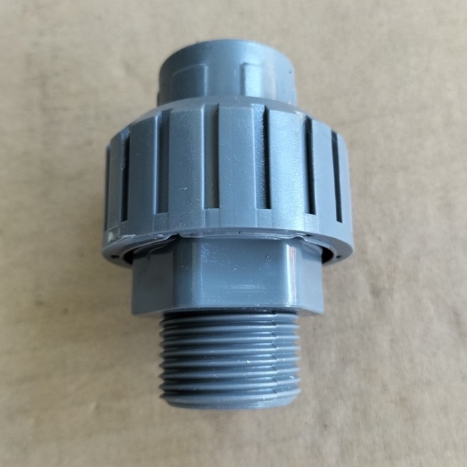 Rắc co ren ngoài 48mm, dùng lắp máy bơm nước,đầu khởi thủy bồn nước Inox