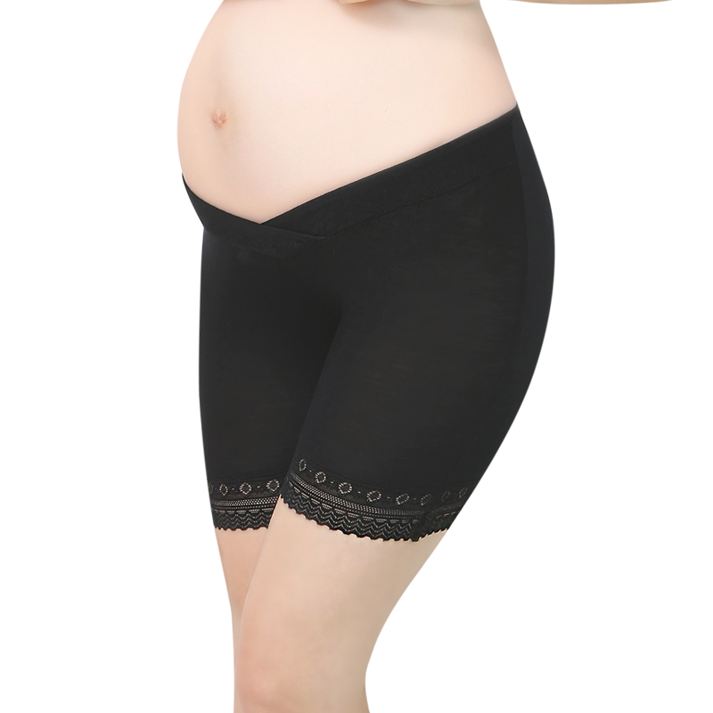 Quần đùi bầu mặc váy cạp chéo cotton thoáng mát