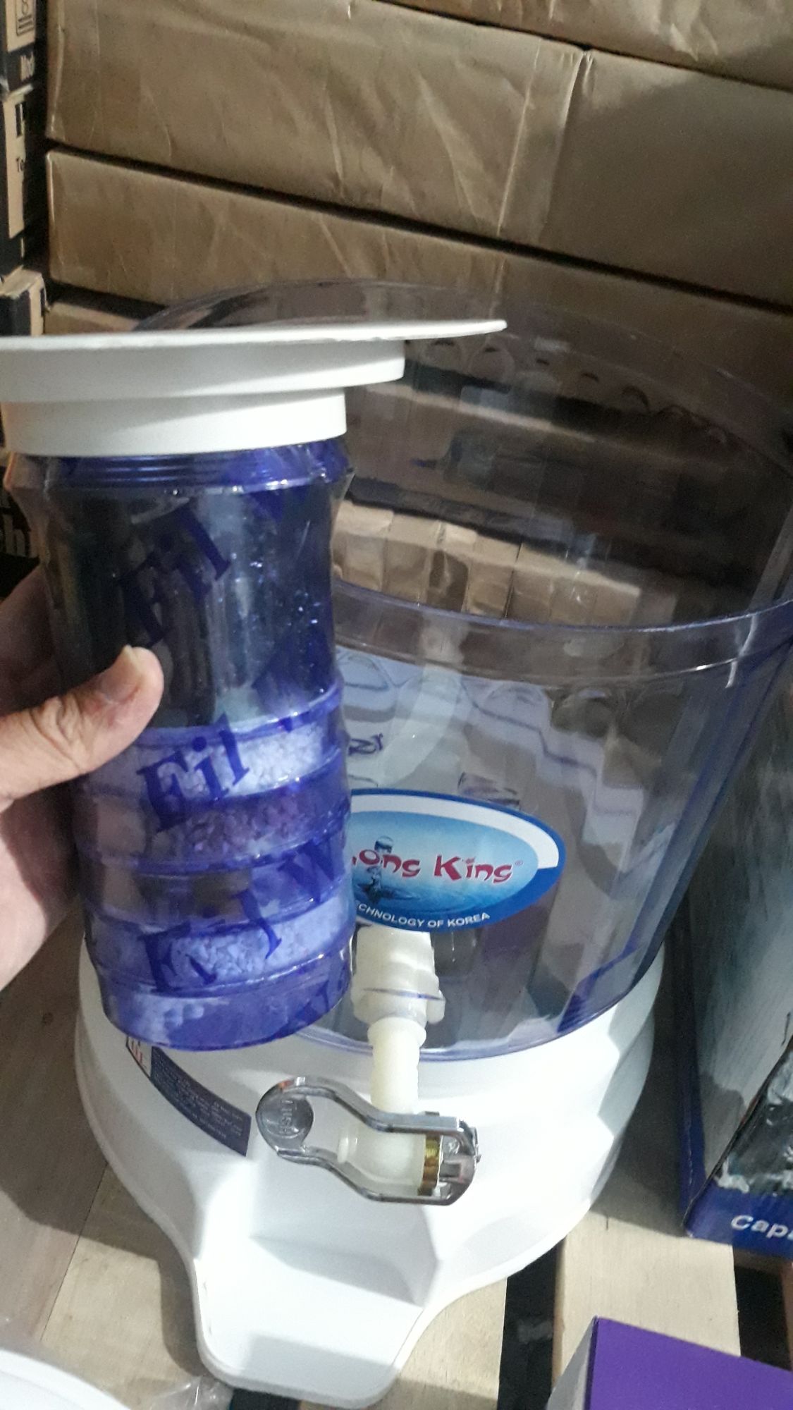 Bình lọc nước lớn dung tích 20 lít longking