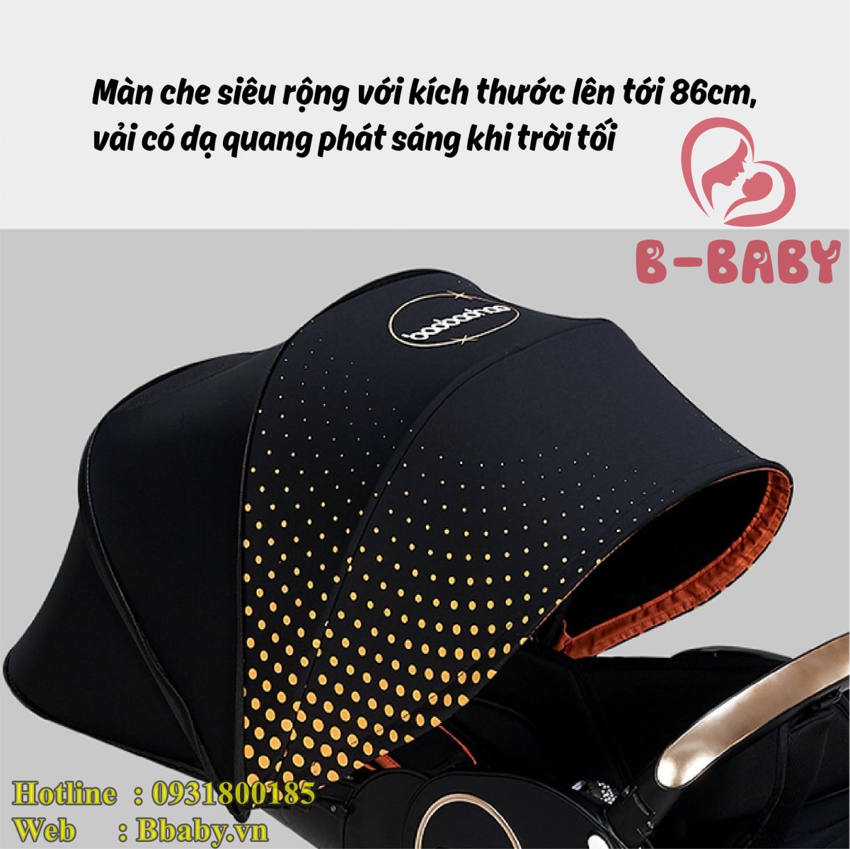 XE ĐẨY TRẺ EM BAOBAOHAO V9