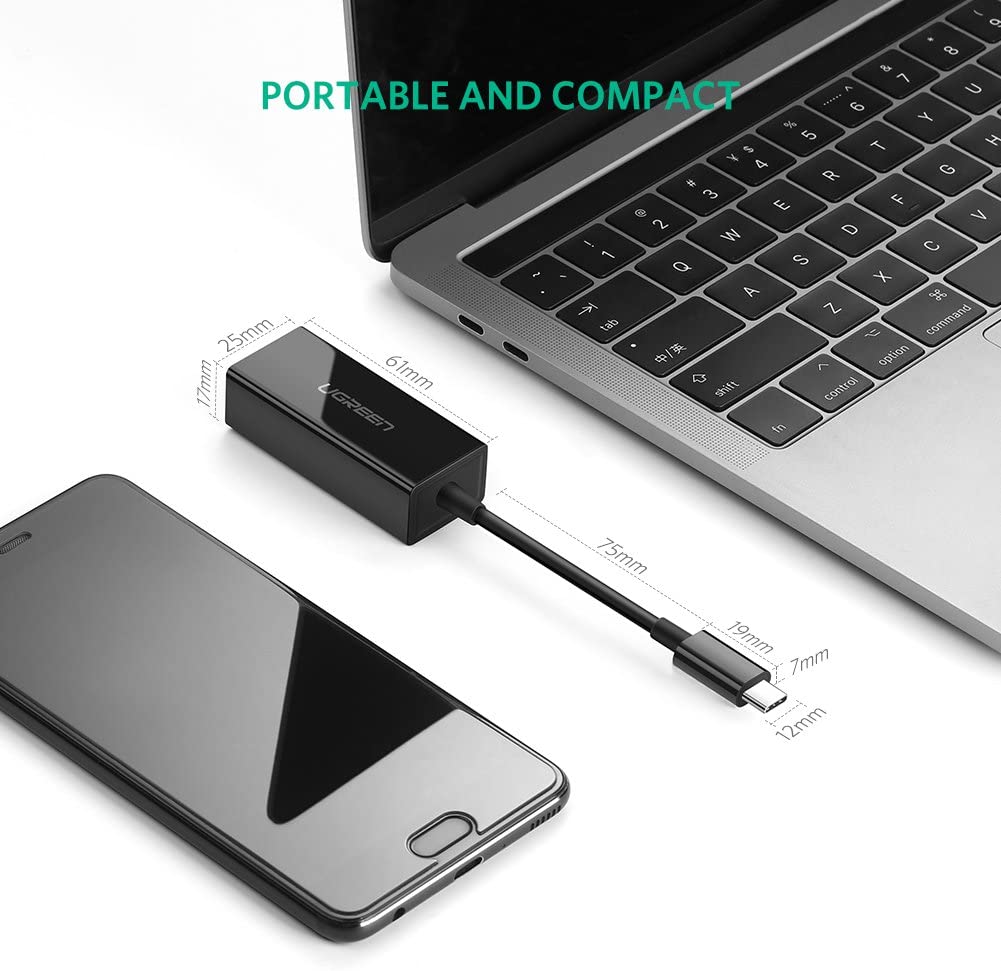 Cáp USB 3.1 Type C to Lan Ugreen UG-30287