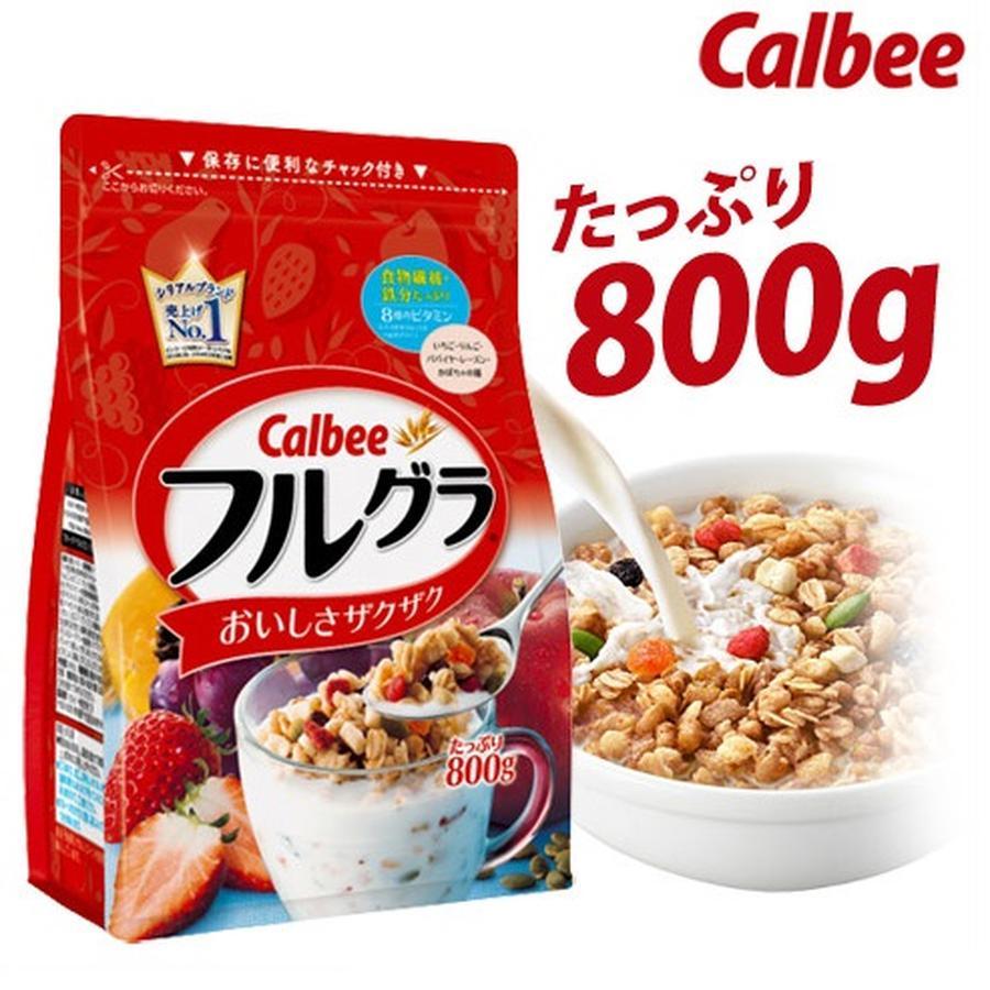 Ngũ cốc giảm cân Calbee Nhật Bản dùng ăn sáng, giảm cân