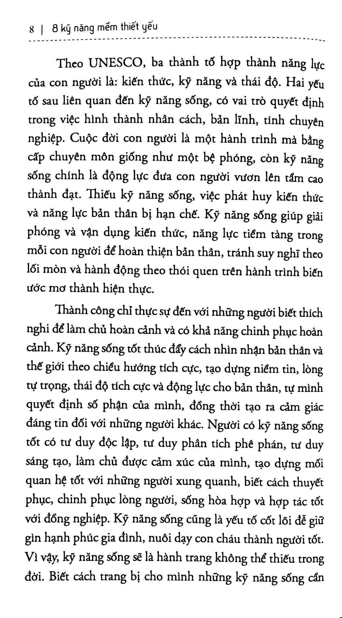 Sách - 8 Kỹ năng mềm thiết yếu