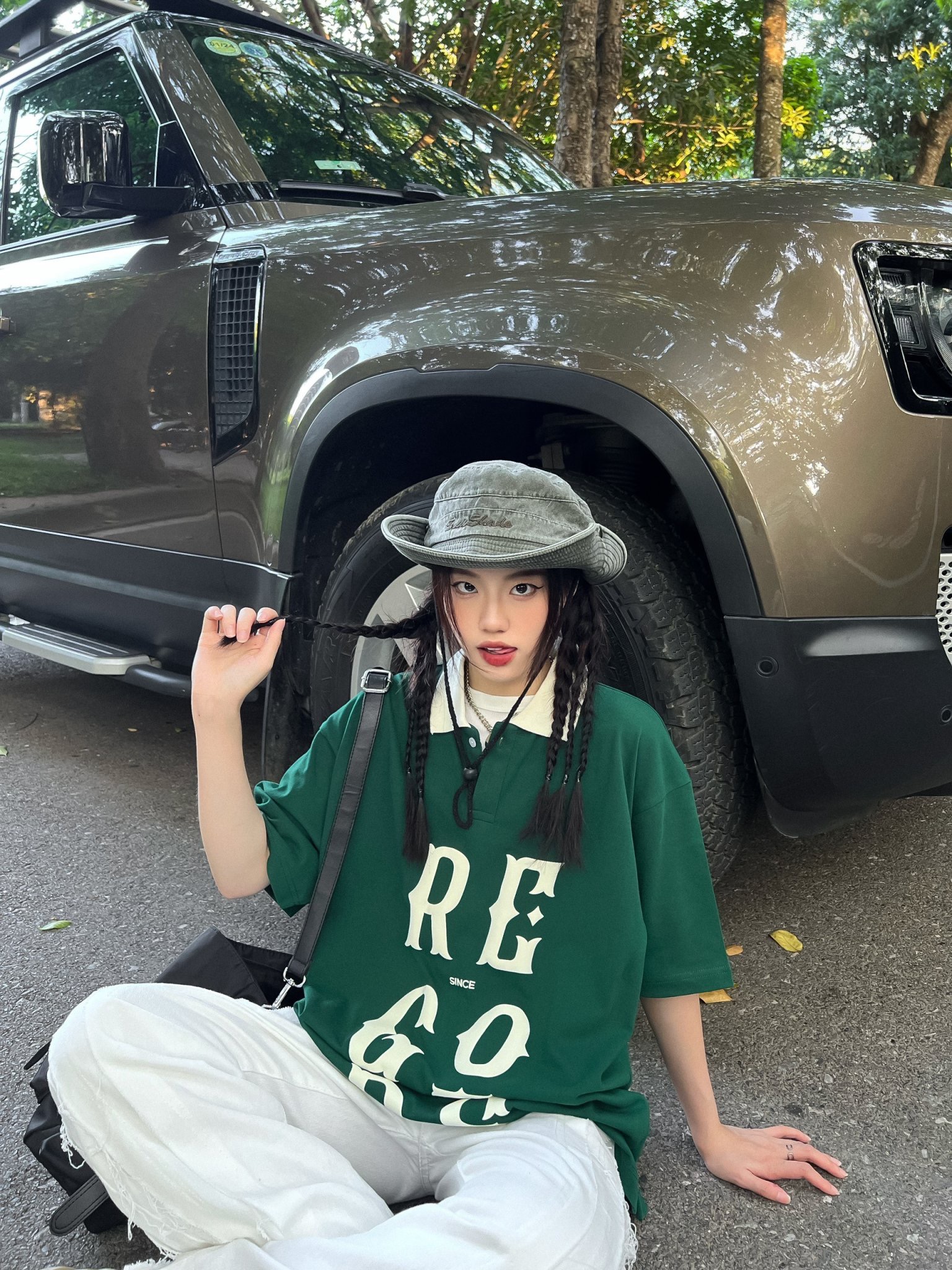 Áo thun có cổ Regods SS1 unisex form rộng ( POLO BASIC SS1)