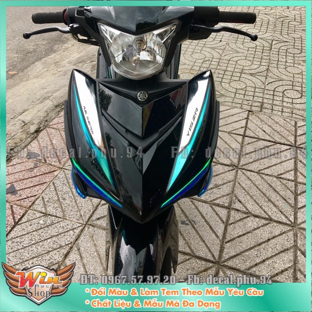 Tem rời Exciter 150 Chrome cao cấp