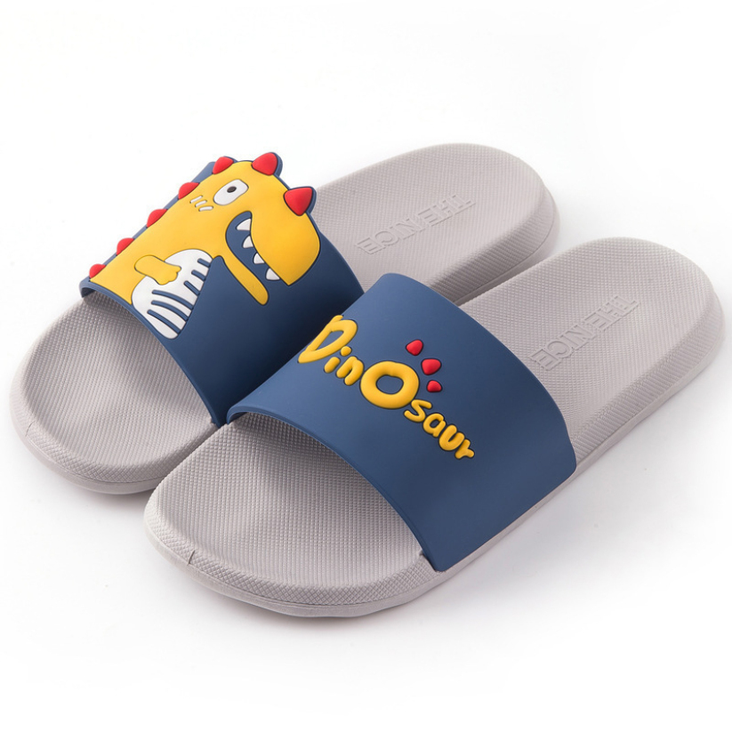 (XẢ HÀNG) Dép nữ, dép quai ngang in 3d khủng long cao cấp Zappos DN05 giá rẻ