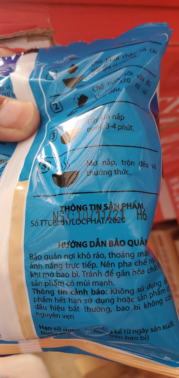 Combo 3 Gói Cháo Thịt Bằm Yến Lộc Phát 50G