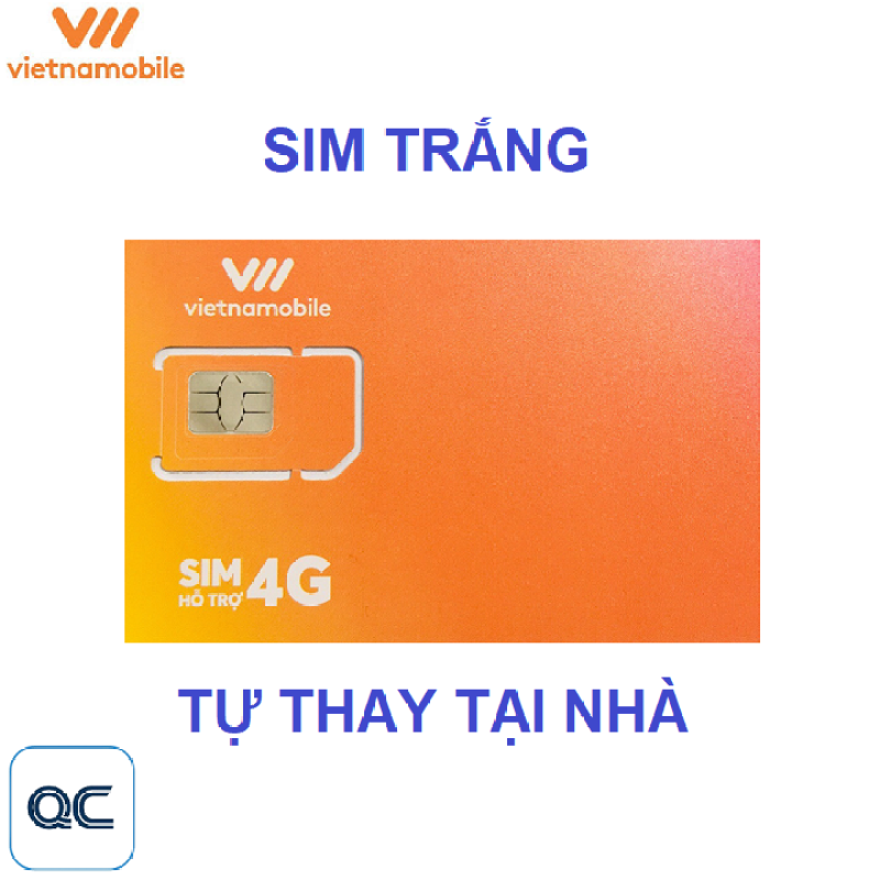 [HCM]Sim trắng tự thay phôi 4G vietnamobile