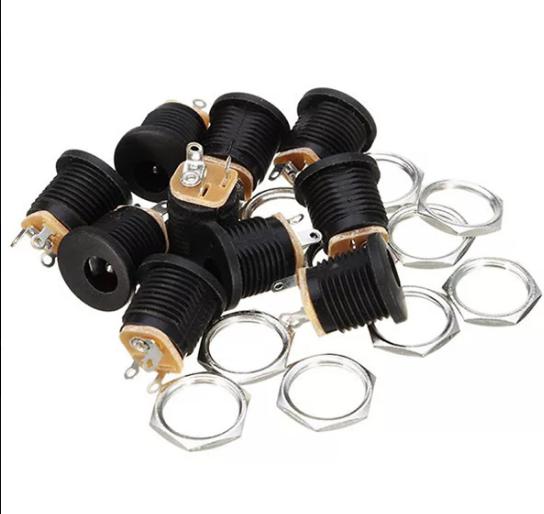 Bộ 10 Jack DC 5.5x2.1mm - Có Ốc Vặn