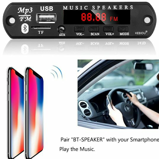 Bluetooth 5.0 mạch giải mã bluetooth 12Vdc