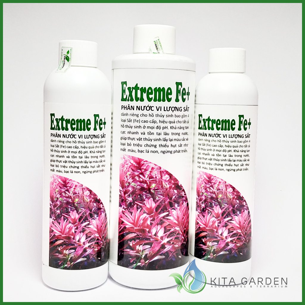 Phân nước thủy sinh bổ sung vi lượng sắt PTV Extreme FE+