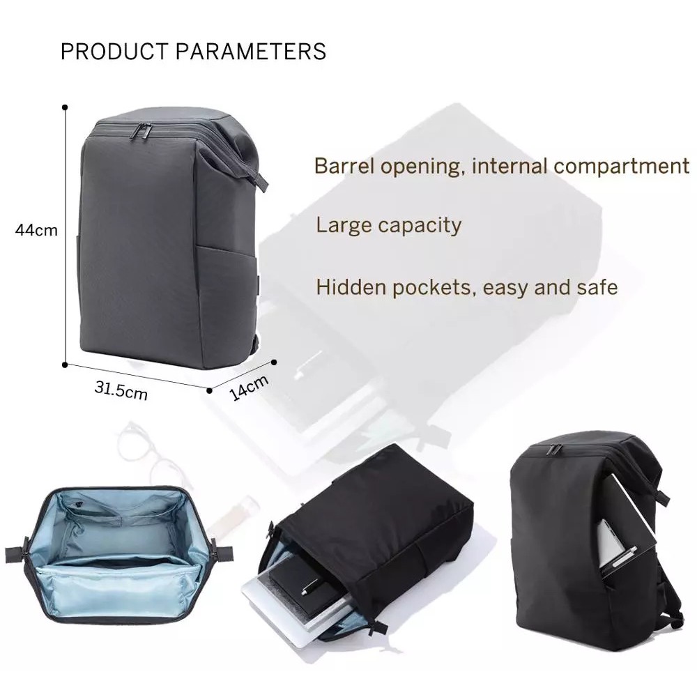 [CAM KẾT CHÍNH HÃNG] Balo đeo Laptop Xiaomi 90 Point Multitasker 2084