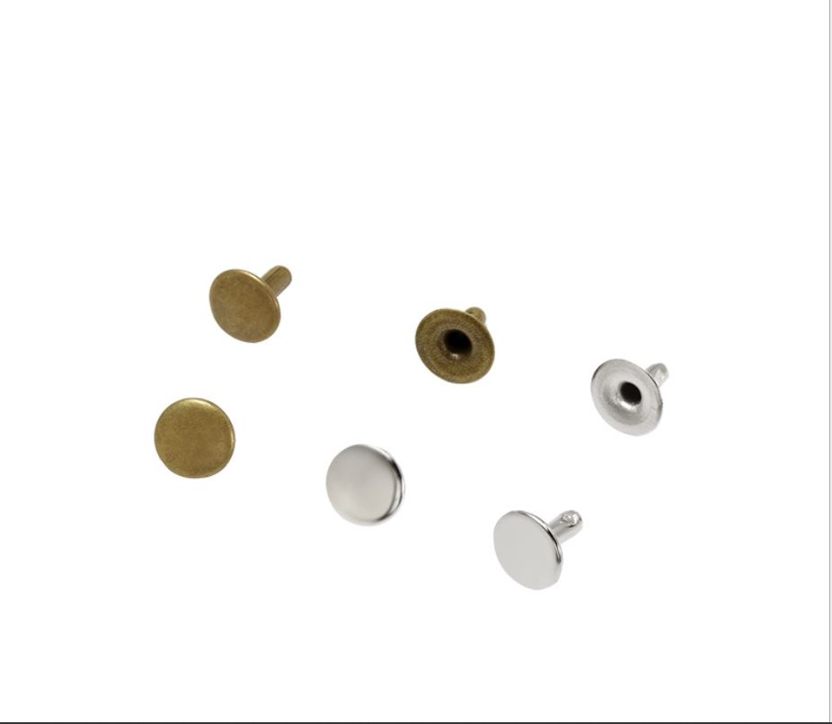 Handbag accessories rivets