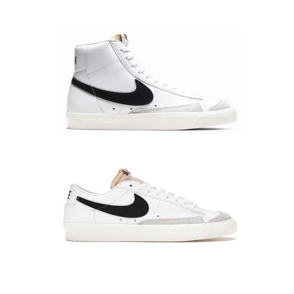 Giày Sneaker Nike Blazer Mid 77 Vintage White Black Cổ Cao,Thấp Kiểu Dáng  Thể Thao Phối Màu Đen Trắng Cao Cấp Full Box . | Lazada.vn