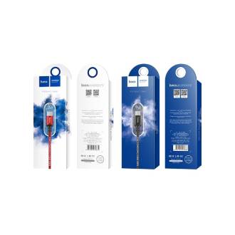 Cáp Sạc Bọc Dù Đầu Sạc Đúc Sắt Hoco X14 Dài 1m 2m Lightning /TypeC /Micro usb