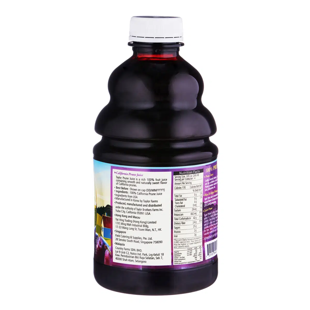Nước ép mận thiên nhiên Taylor 946ml