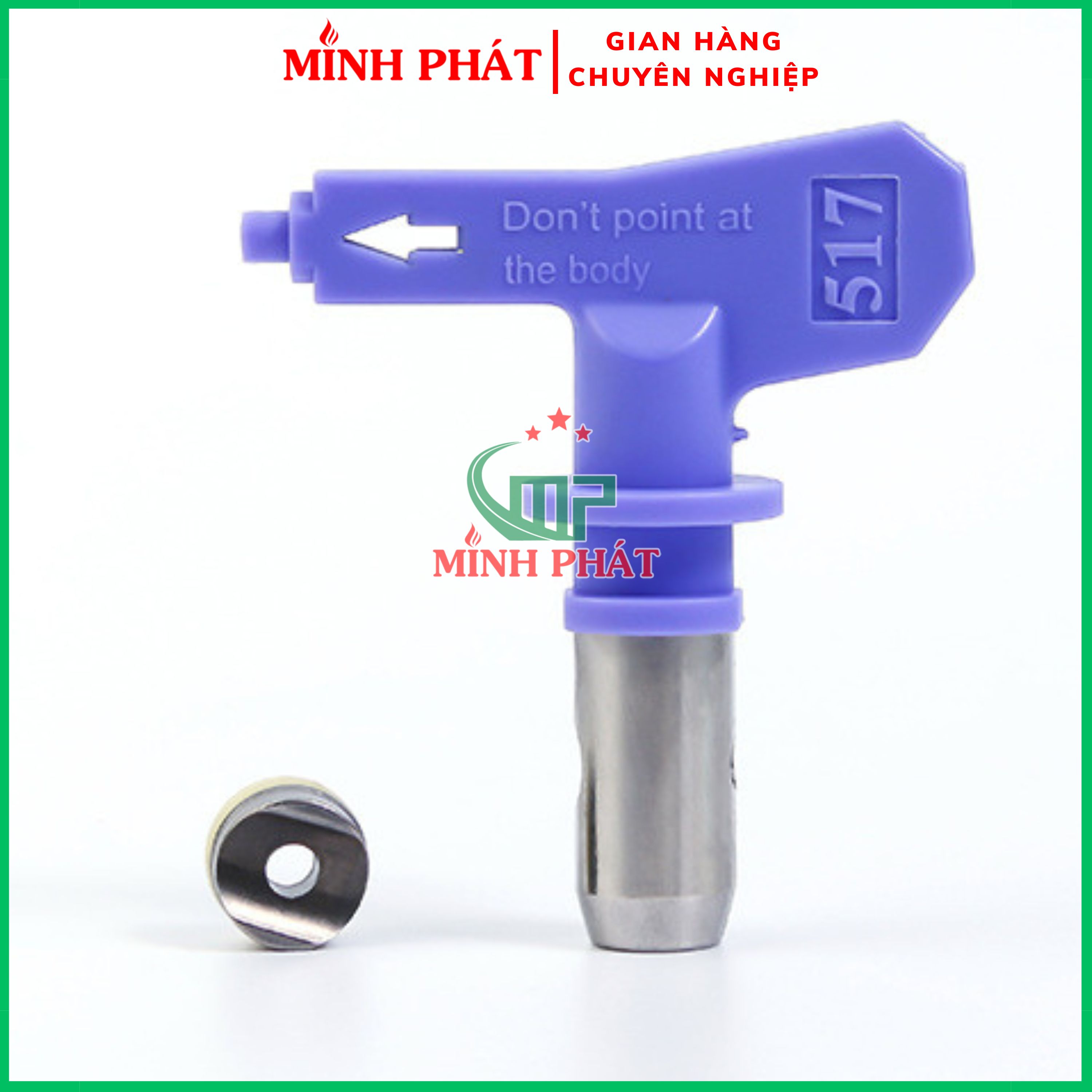 Béc Phun Sơn - Béc Phun Bột Trét Minh Phát