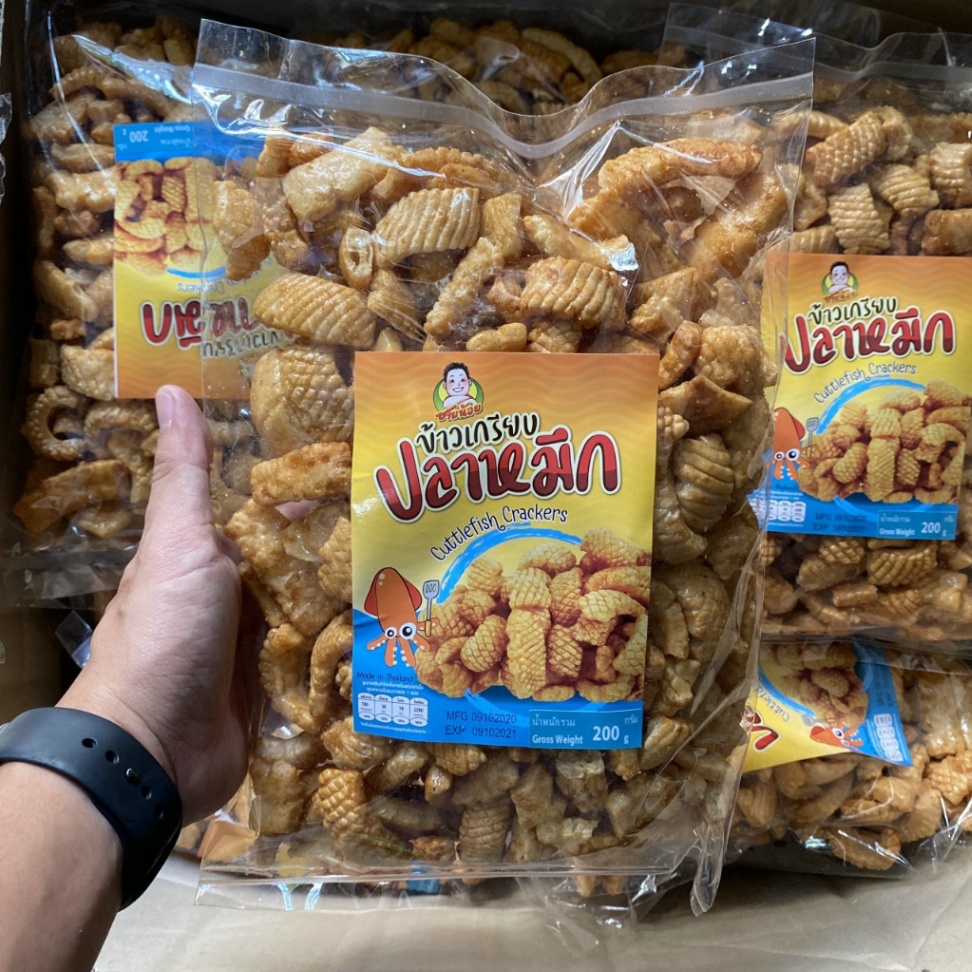 BÁNH SNACK MỰC THÁI LAN 200GRAM