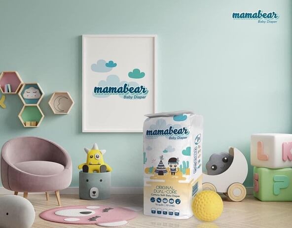 Tã quần Mama Bear Mamabear combo 50 miếng đủ size
