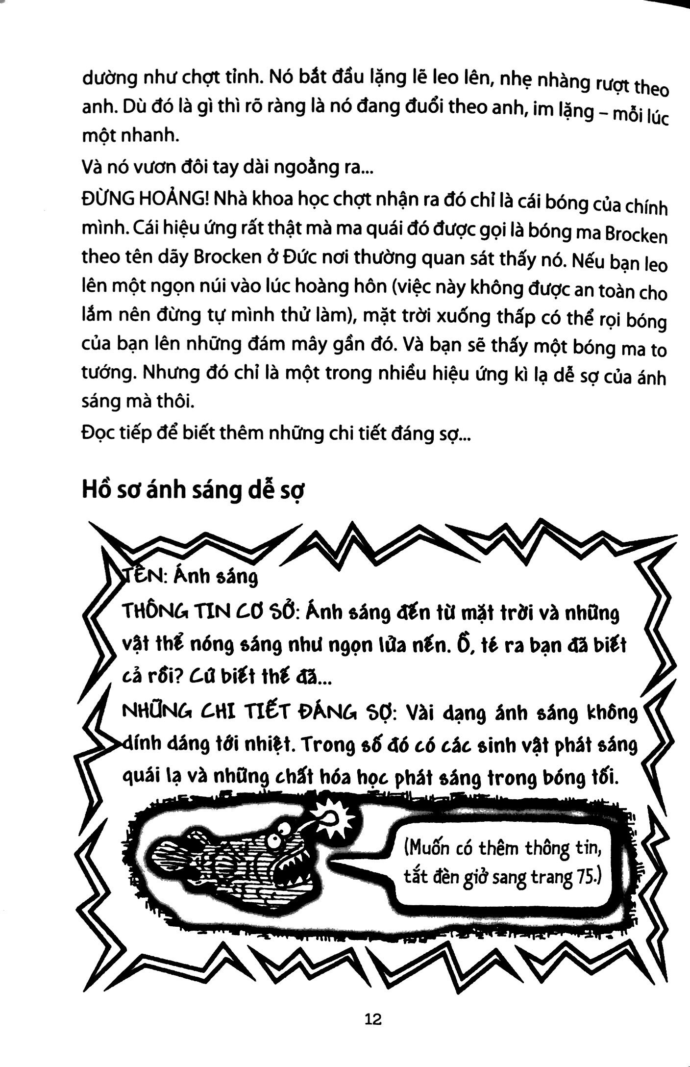 Fahasa - Horrible Science - Ánh Sáng Dễ Sợ