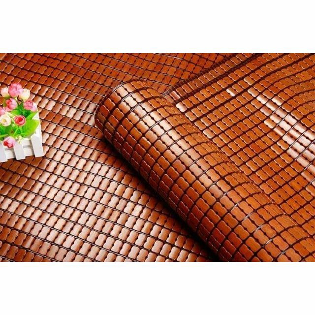 Chiếu trúc 1,6*2m hạt nâu không viền