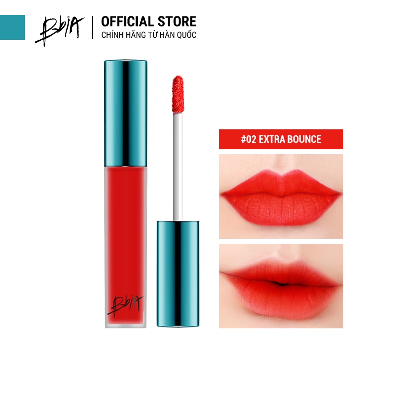 Son kem lì Bbia Last Velvet Lip Tint Version 1 màu 01,02,03,04,05