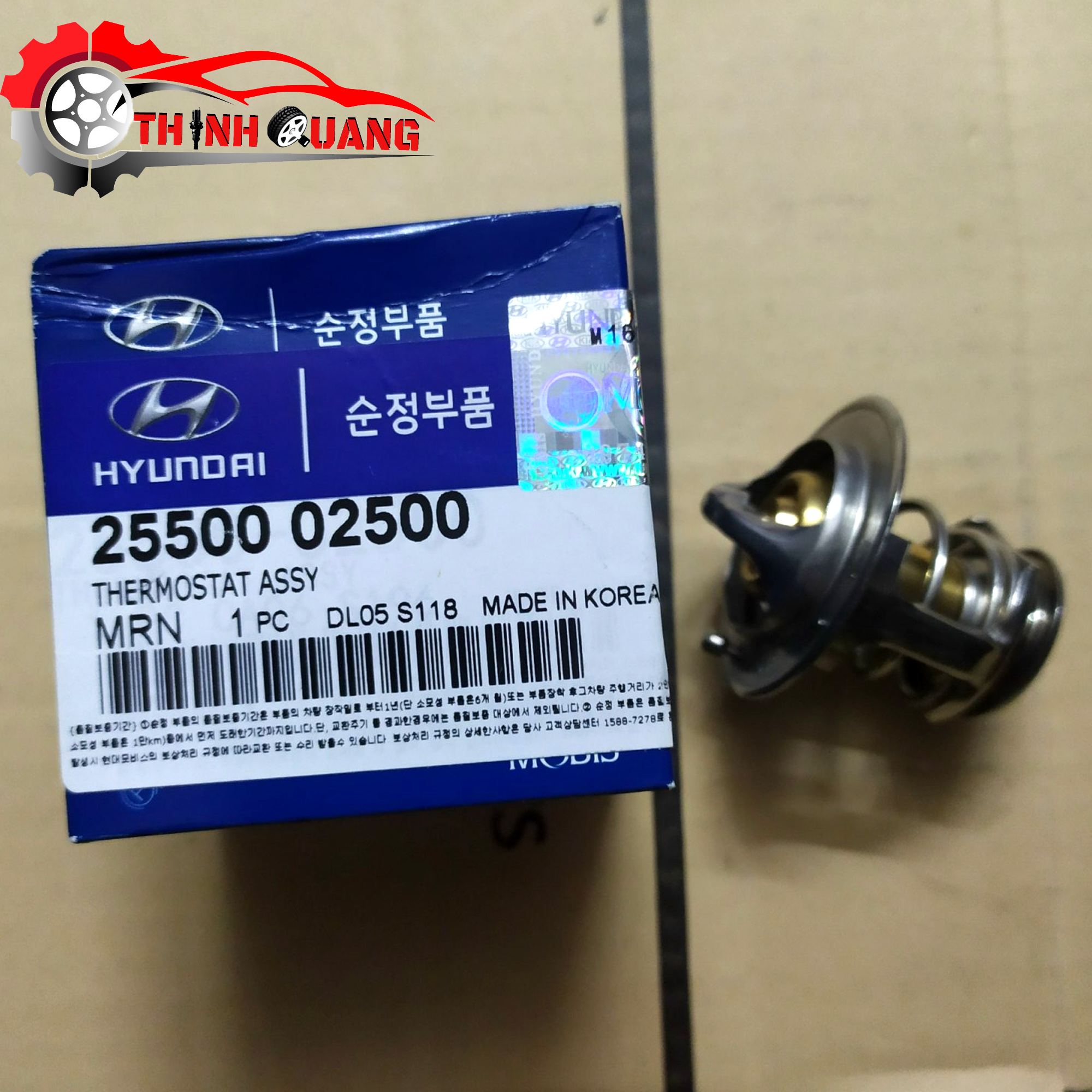 Van hằng nhiệt kia morning, hyundai i10, getz click 1.1