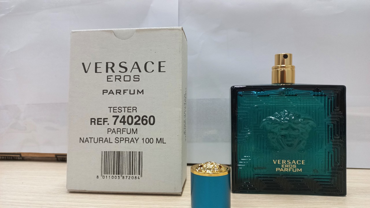 Nước Hoa Nam : Tester Versace Eros Parfum 100ml ( Như Hình )