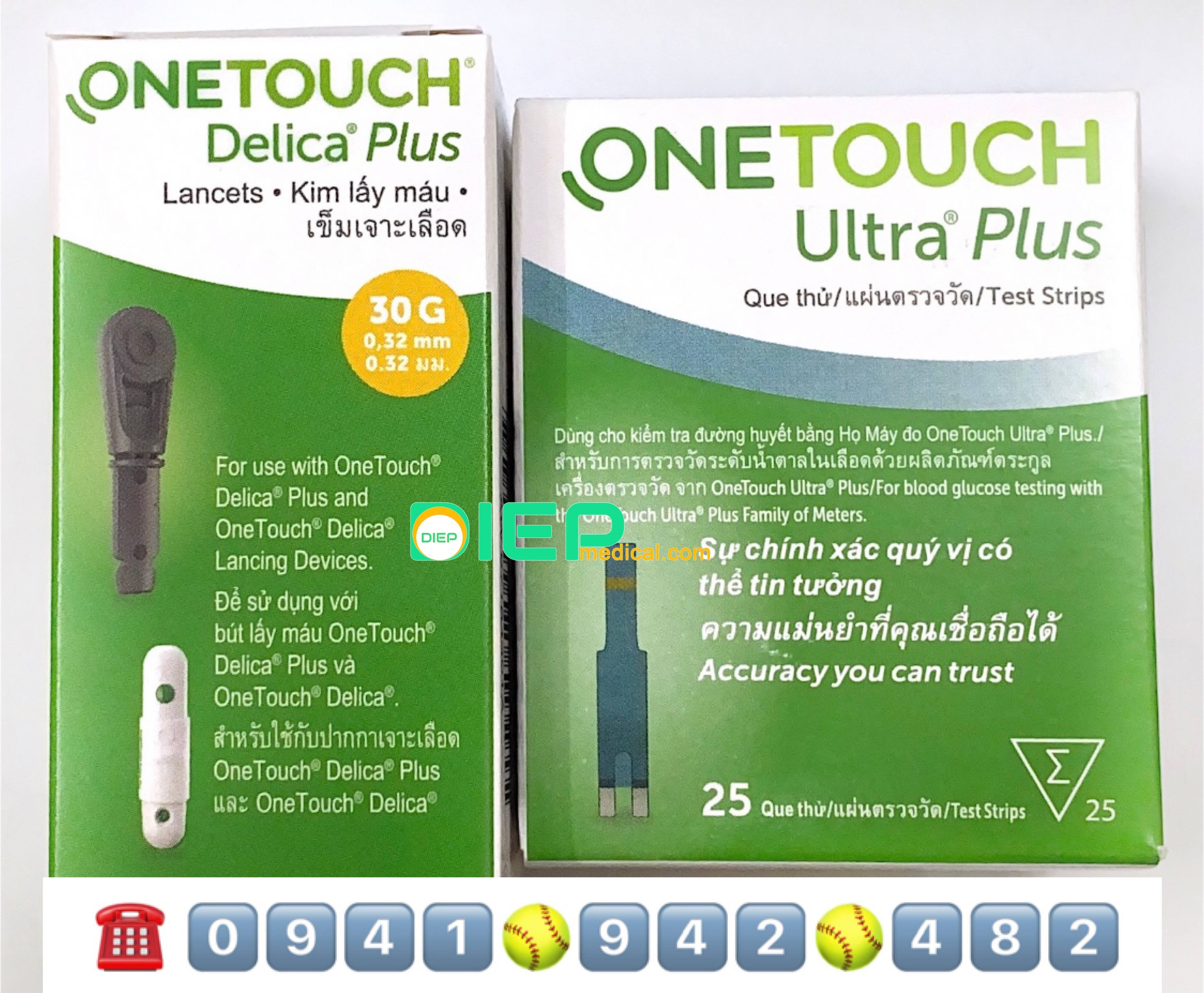 ✅ ONETOUCH ULTRA PLUS FLEX - Máy thử đường huyết chính hãng One Touch