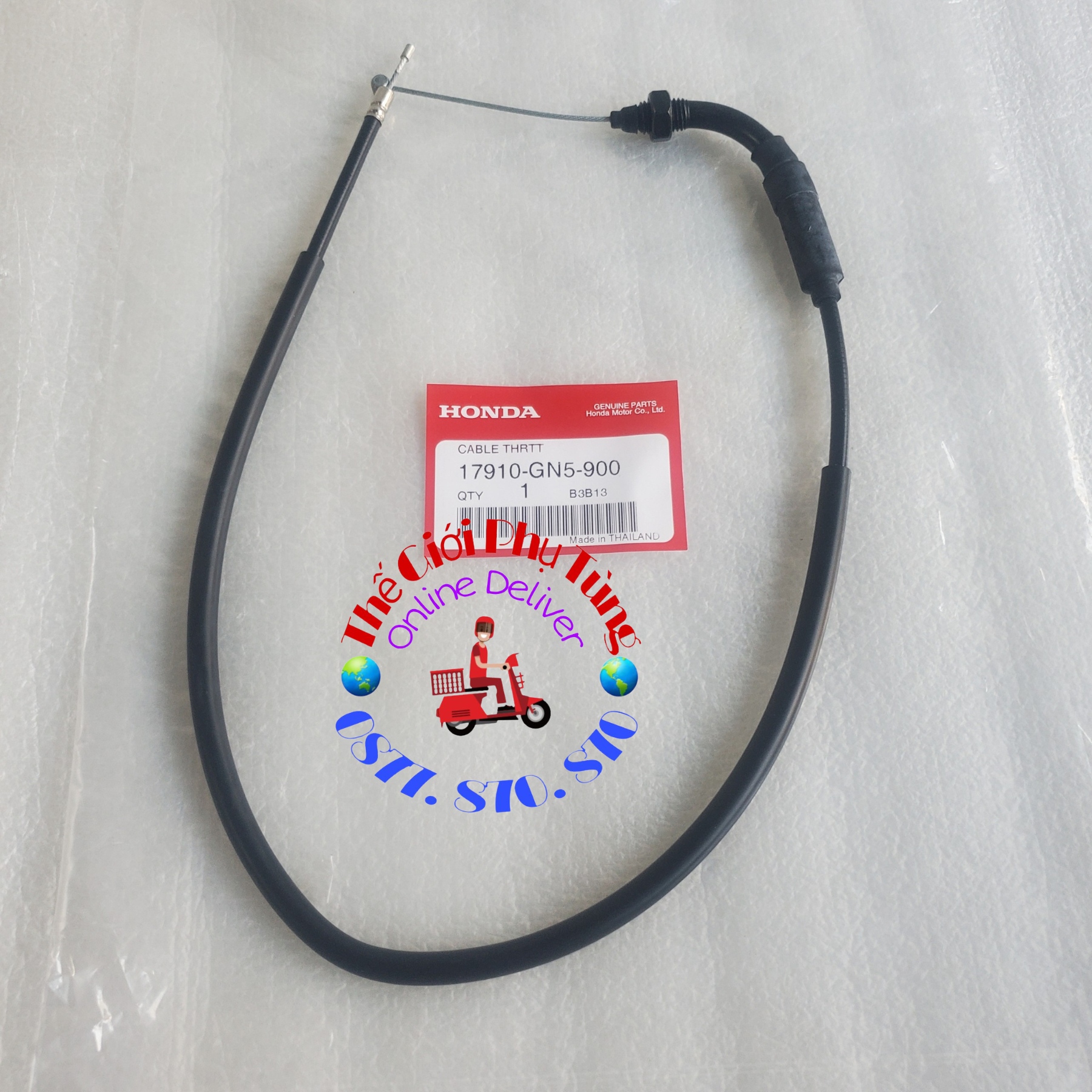 Dây ga dream thái zin honda thái lan - 17910-gn5-900