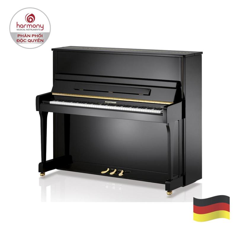 Upright Piano W.HOFFMANN - V120 Black Polished | Đàn Piano Đứng W.HOFFMANN - V120 Black Polished (Harmony Music)