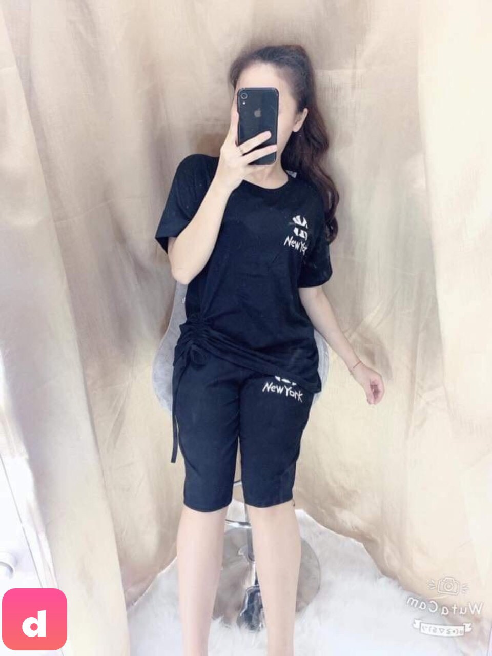 SET BỘ ĐỒ MẶC NHÀ THUN COTTON CỰC ĐẸP DÀNH CHO CHỊ EM DT