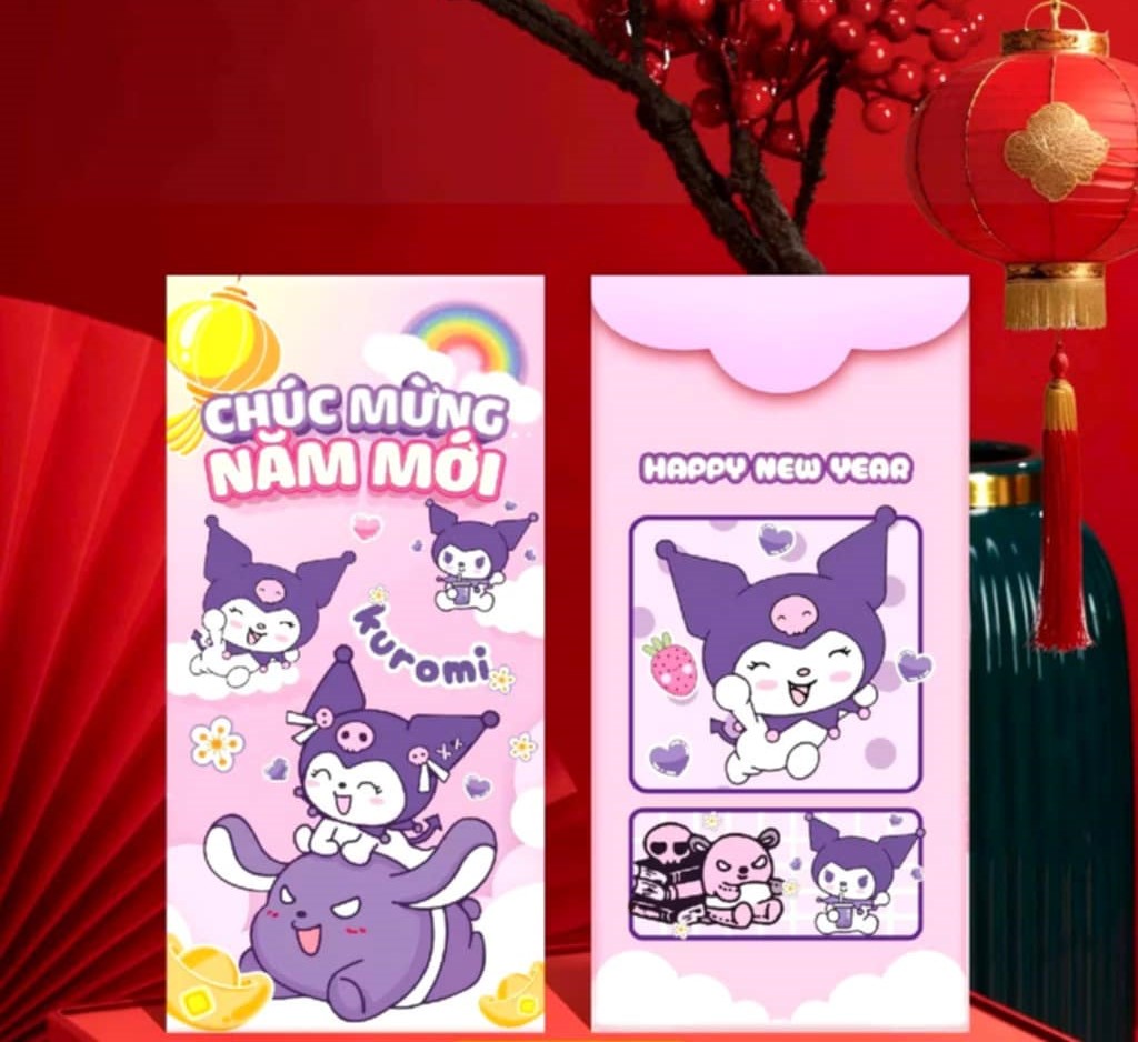 🌸BAO LÌ XÌ HELLO KITTY KUROMI DOREMON