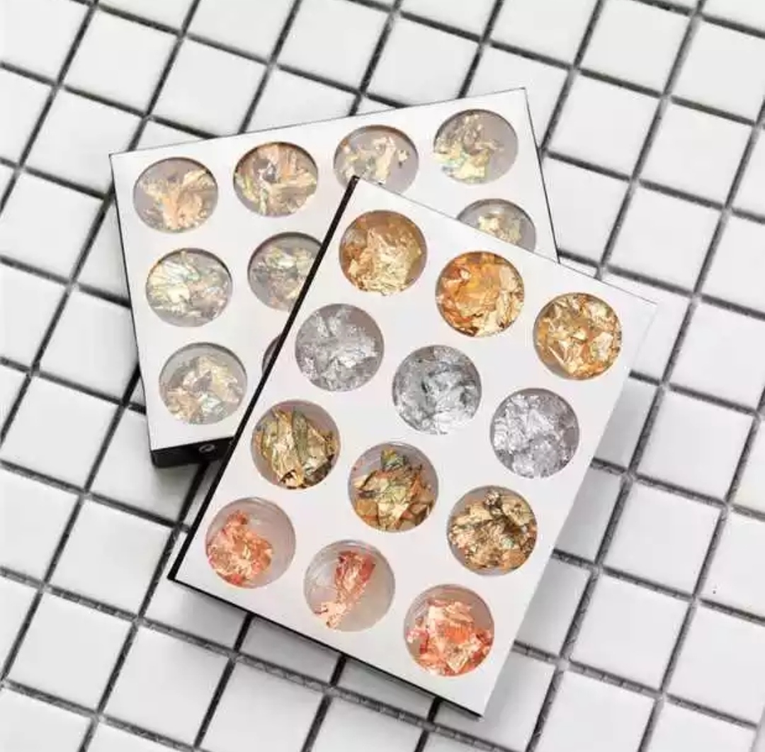 [HCM]Set giấy bạc trang trí móng